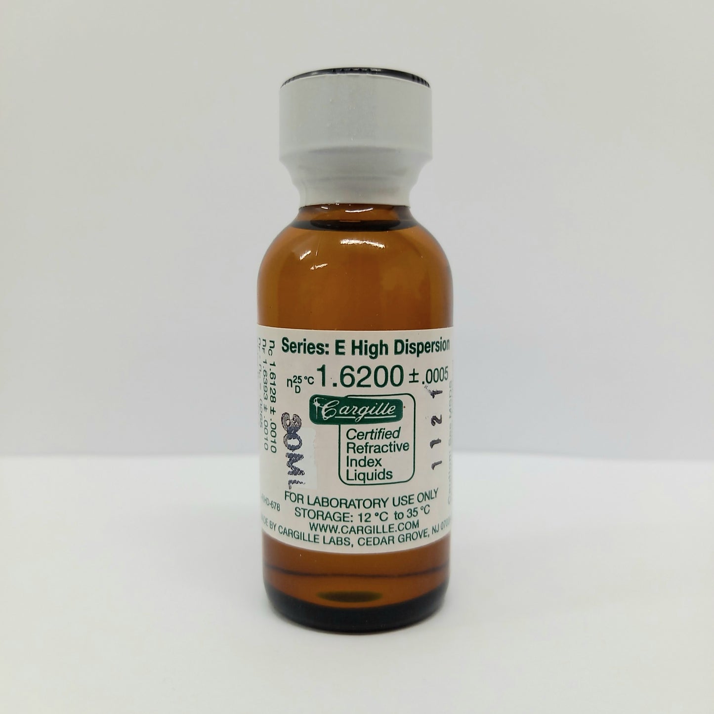 カーギル標準屈折液 シリーズE B M Certified Reflective index liquids